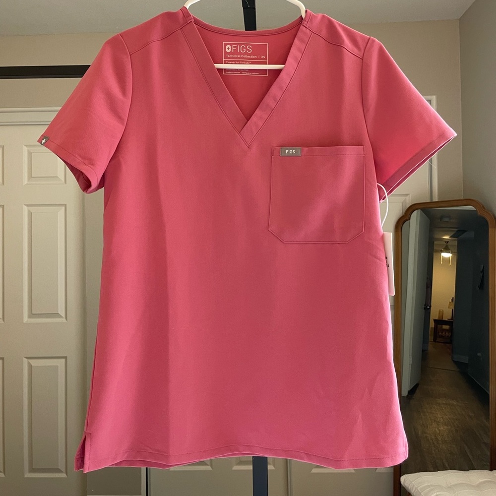 Figs 1 pocket scrub top size Xs